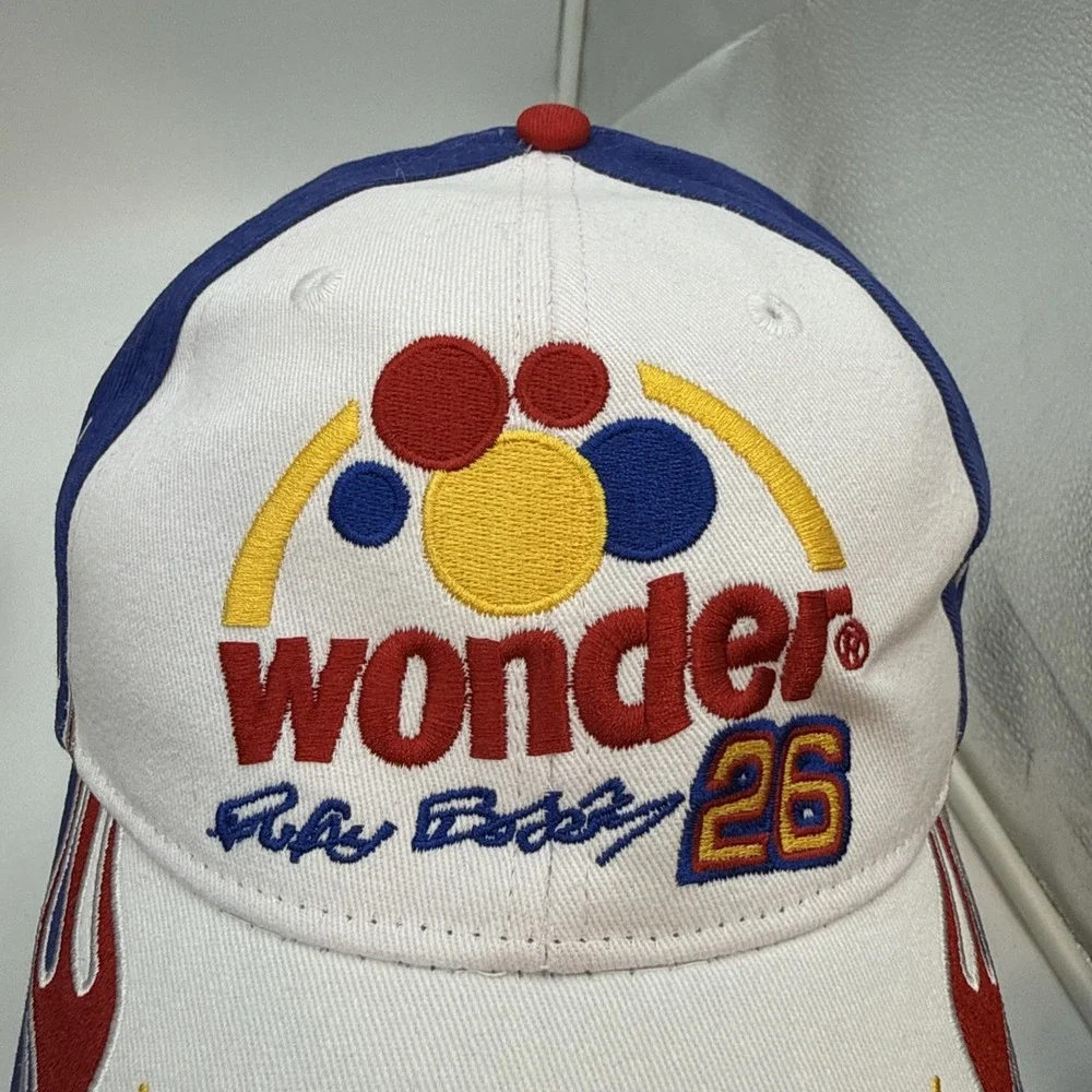 Ricky Bobby Hat Cap Snap Back Adult One‎ Size NASCAR #26 Wonder Bread Talladega
